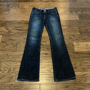 Paige Premium Denim Hidden Hills High Rise Bootcut Size 27